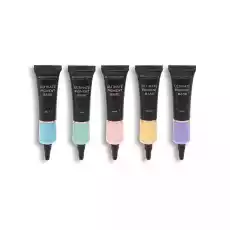 Makeup Revolution Ultimate Pigment Base Set zestaw baz pod cienie do powiek Blue Mint Pink Yellow Lilac 5x15ml Zdrowie i uroda Kosmetyki i akcesoria Makijaż i demakijaż Makijaż oczu