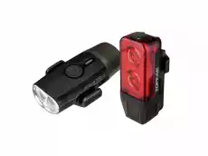 Topeak zestaw lampek rowerowych lux usb combo black ttms098 Sport i rekreacja