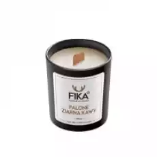 Fika CandlesGoods Świeca sojowa Palone Ziarna Kawy 160 ml Dom i ogród Wyposażenie wnętrz Świece i aromaterapia