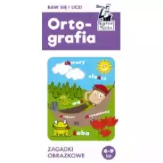 Ortografia 69 lat Zagadki obrazkowe Kapitan Nauka Książki Dla dzieci