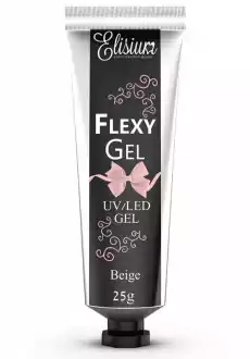 Elisium żel do przedłużania paznokci Flexygel Cover Beige 25 g Zdrowie i uroda Kosmetyki i akcesoria Manicure i pedicure Żele do paznokci