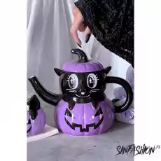 Czajnik Killstar Meowloween Teapot Dom i ogród Wyposażenie kuchni Akcesoria kuchenne