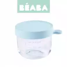 Beaba Pojemnik słoiczek szklany z hermetycznym zamknięciem 150 ml Light Blue not mapped