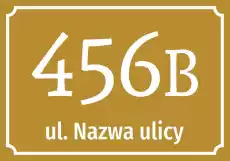 Naklejka Numer domu ulica Biuro i firma Odzież obuwie i inne artykuły BHP Pozostałe artykuły BHP