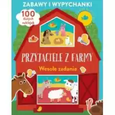 Zabawy i wypychanki Przyjaciele z farmy Wesołe Książki Dla dzieci