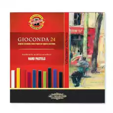 KIN PASTELE TWARDE 8114N24 GIOCONDA Biuro i firma Akcesoria biurowe Artykuły plastyczne