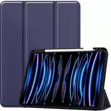 Etui Bizon Case Tab Lizard do Apple iPad Pro 11 2022202120202018 granatowe Telefony i akcesoria Akcesoria telefoniczne Etui