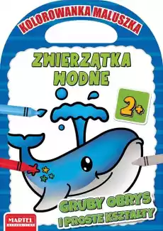 Zwierzątka wodne Kolorowanka maluszka Dla dziecka