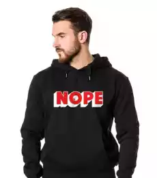 NOPE1 Bluza z kapturem męska Odzież obuwie dodatki Odzież męska Bluzy męskie