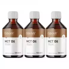 3 x Olej MCT 500 ml OstroVit Artykuły Spożywcze