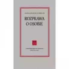 Rozprawa o osobie Książki Religia