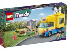 LEGO 41741 Friends Furgonetka ratunkowa dla psów Dla dziecka Zabawki Klocki