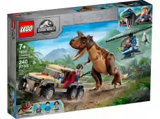 LEGO Jurassic World 76941 Pościg za karnotaurem Dla dziecka Zabawki Klocki