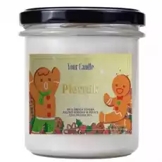 ŚWIECA SOJOWA PIERNIK 300 ml YOUR CANDLE Dom i ogród Wyposażenie wnętrz Świece i aromaterapia