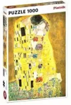 Puzzle 1000 el metalizowane Pocałunek Klimt Dla dziecka Zabawki Puzzle