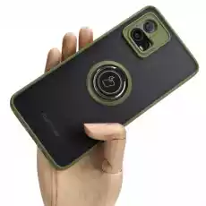 Etui Bizon Case Hybrid Ring do Motorola Moto G72 jasnozielone Telefony i akcesoria Akcesoria telefoniczne Etui