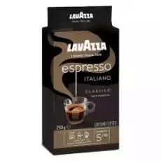 Lavazza Caffe Espresso Kawa mielona 250 g Artykuły Spożywcze Kawa