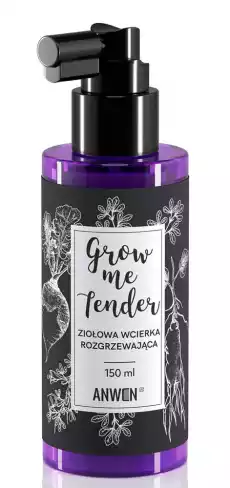 Anwen Grow Me Tender ziołowa wcierka pobudzająca wzrost włosów 150ml Zdrowie i uroda Kosmetyki i akcesoria Pielęgnacja i stylizacja włosów