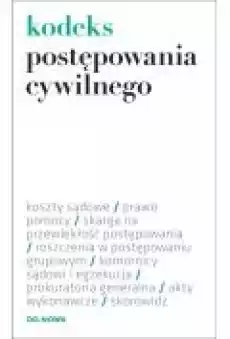 Kodeks Postępowania Cywilnego Książki Prawo akty prawne