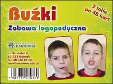 Buźki zabawa logopedyczna Książki Nauki humanistyczne