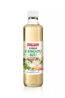 Syrop z kwiatu bzu 250ml 60 ekstraktu POLSKA RÓŻA Artykuły Spożywcze Syropy