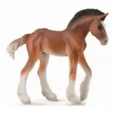 Źrebię Clydesdale bay 88625 COLLECTA Dla dziecka Zabawki Figurki i makiety