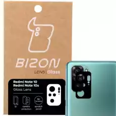 Szkło na aparat Bizon Glass Lens dla Xiaomi Redmi Note 10 10S 2 sztuki Telefony i akcesoria Akcesoria telefoniczne Folie ochronne