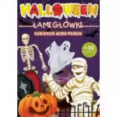 Halloween Cukierek albo psikus Łamigłówki Książki Dla dzieci