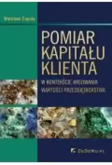 Pomiar kapitału klienta w kontekście kreowania wartości przedsiębiorstwa Książki Ebooki