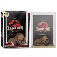 Figurka Jurassic Park POP Movie Poster Tyrannosaurus Rex and Velociraptor Gadżety