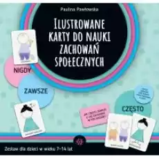 Ilustrowane karty do nauki zachowań społecznych Gry Gry planszowe