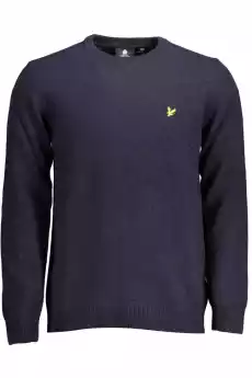 NIEBIESKI SWETER MĘSKI LYLE amp SCOTT Odzież obuwie dodatki Galanteria i dodatki