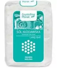 Bio Planet Sól kłodawska drobno mielona 600 g Artykuły Spożywcze Przyprawy