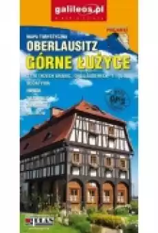 Mapa turystyczna Górne Łużyce 175 000 Książki Literatura podróżnicza