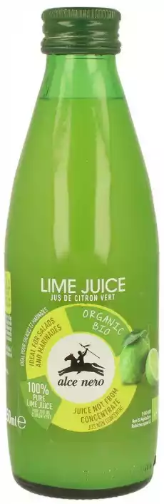 SOK Z LIMONKI NFC 100 BIO 250 ml ALCE NERO Artykuły Spożywcze Produkty dietetyczne Soki