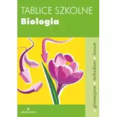 Tablice szkolne Biologia Książki Podręczniki i lektury