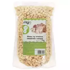 Orzechy Arachidowe Ziemne Solone Smażone 1 kg MIGOgroup Artykuły Spożywcze