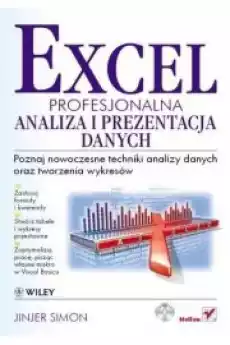 Excel Profesjonalna analiza i prezentacja danych Książki Biznes i Ekonomia