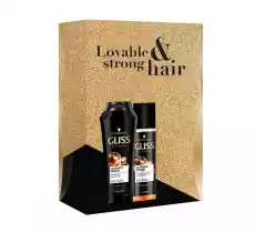 GLISS Ultimate Repair Shampoo 250ml Ultimate Repair Express Conditioner 200ml Zdrowie i uroda Kosmetyki i akcesoria Pielęgnacja ciała