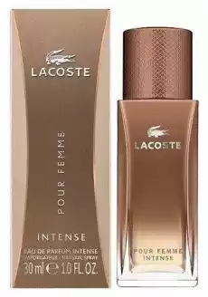 LACOSTE Pour Femme Intense EDP 30ml Zdrowie i uroda Perfumy i wody Zapachy damskie Perfumy i wody damskie