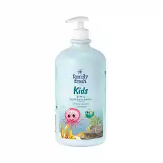 Soraya Family Fresh Kids 2w1 dla dzieci z pompką 1000ml Dla dziecka Akcesoria dla dzieci Pielęgnacja i higiena dziecka Kosmetyki dla dzieci i niemowląt