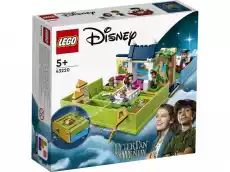 LEGO 43220 Disney Książka z przygodami Piotrusia Pana i Wendy Dla dziecka Zabawki Klocki