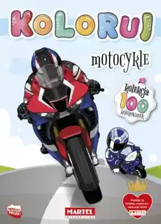 Motocykle Koloruj Książki Dla dzieci