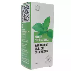 Naturalny Olejek Eteryczny Mięta Pieprzowa 10 ml Naturalne Aromaty Artykuły Spożywcze