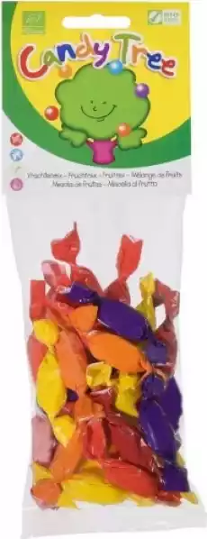 CUKIERKI TWARDE MIX BEZGLUTENOWE BIO 100 g CANDY TREE Artykuły Spożywcze Słodycze