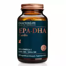 EPADHA Cardio 90 Omega3 EPA 480 DHA 350 suplement diety 60 kapsułek Artykuły Spożywcze Produkty dietetyczne Suplementy