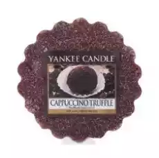 YANKEE CANDLE Wosk Cappuccino Truffle Dom i ogród Wyposażenie wnętrz Świece i aromaterapia