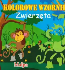 Książeczka kolorowe wzorniki animals Książki Dla dzieci