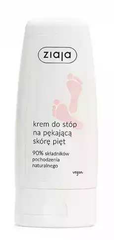 Ziaja krem do stóp na pękającą skórę pięt 60ml Zdrowie i uroda Kosmetyki i akcesoria Pielęgnacja ciała Balsamy mleczka peelingi do ciała