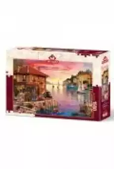 Puzzle 1500 el Port śródziemnomorski Dla dziecka Zabawki Puzzle